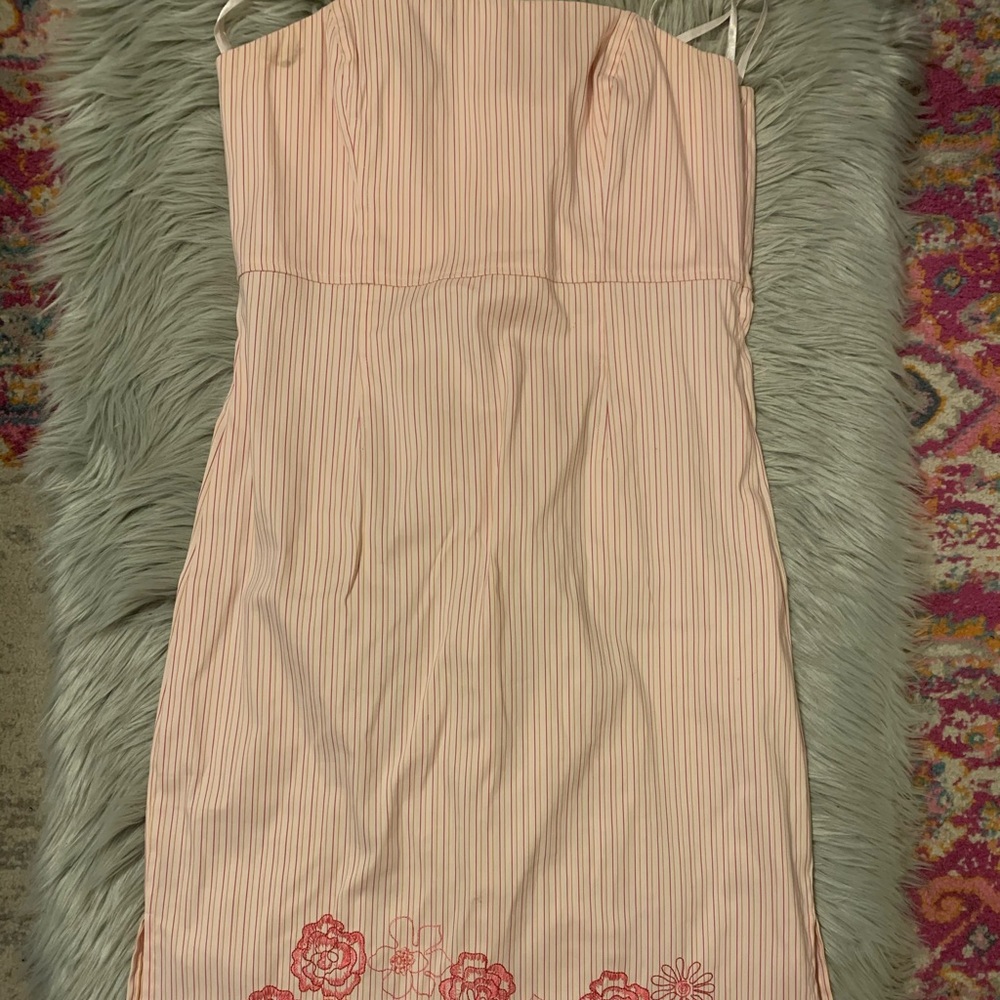 Express midi fitted dress